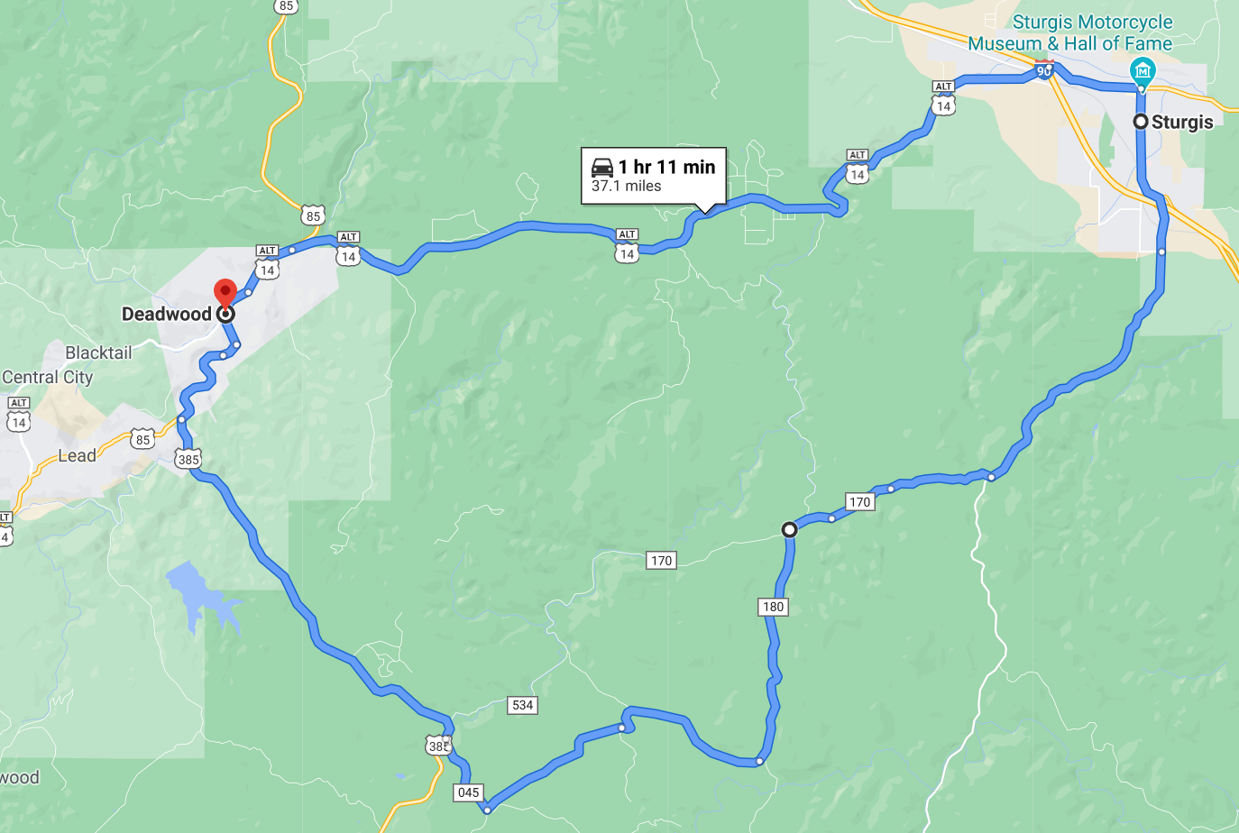 Black Hills South Dakota Motorcycle Trip 3us LLC